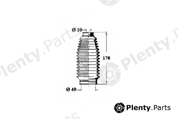  OCAP part 1211194 Bellow, steering