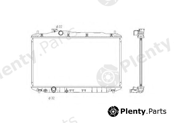  NRF part 58323 Radiator, engine cooling