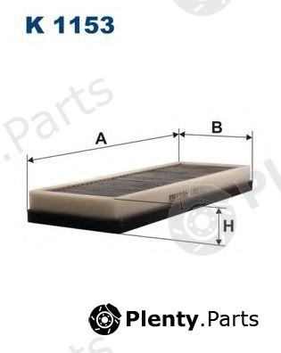  FILTRON part K1153 Filter, interior air