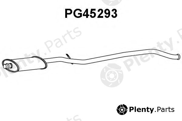  VENEPORTE part PG45293 Middle Silencer