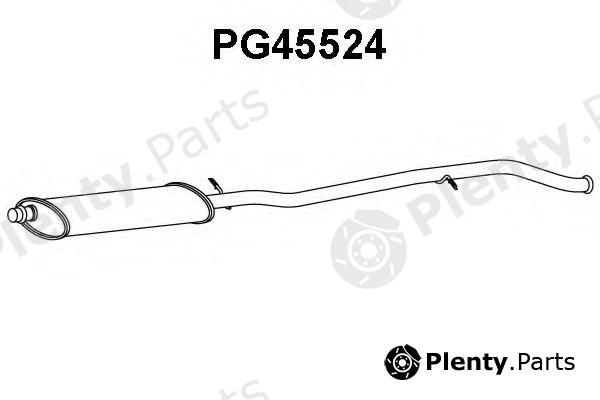  VENEPORTE part PG45524 Front Silencer