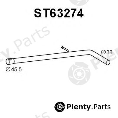  VENEPORTE part ST63274 Exhaust Pipe