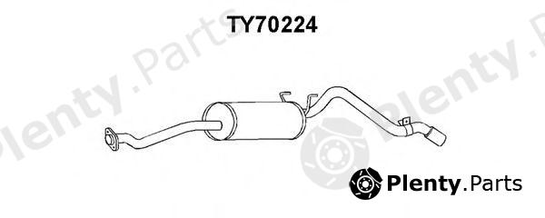  VENEPORTE part TY70224 End Silencer