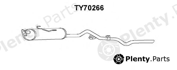  VENEPORTE part TY70266 End Silencer