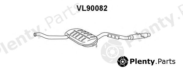  VENEPORTE part VL90082 End Silencer