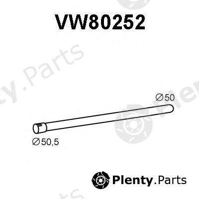  VENEPORTE part VW80252 Exhaust Pipe