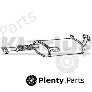  KLARIUS part 230629 Middle Silencer