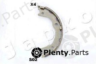  JAPKO part 55S02 Brake Shoe Set, parking brake