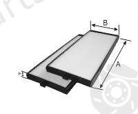  GOODWILL part AG6182KCF Filter, interior air