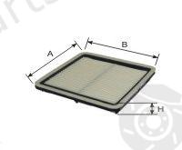  GOODWILL part AG625 Air Filter