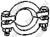  BOSAL part 254-702 (254702) Clamp, exhaust system