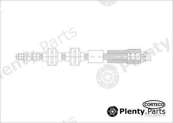  CORTECO part 19036614 Brake Hose