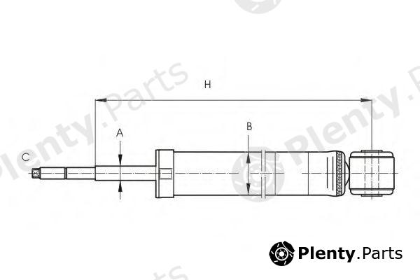  SCT Germany part Z1086G Shock Absorber