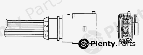  NGK part OZA629V23 Lambda Sensor
