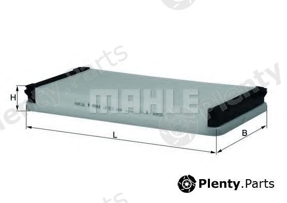  MAHLE ORIGINAL part LA32/3 (LA323) Filter, interior air