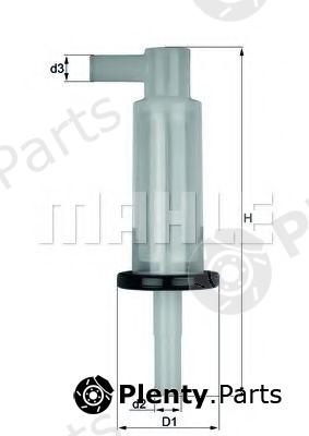  MAHLE ORIGINAL part KL33OF Fuel filter