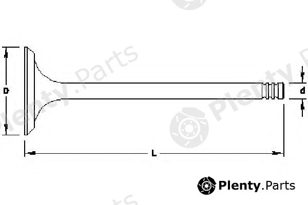  TOPRAN part 107286 Exhaust Valve