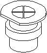  TOPRAN part 107135 Plug, coolant flange