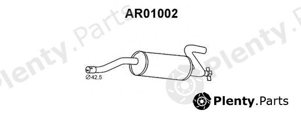  VENEPORTE part AR01002 End Silencer