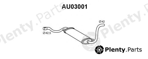  VENEPORTE part AU03001 Middle Silencer