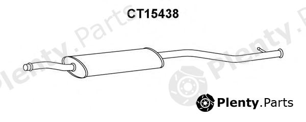  VENEPORTE part CT15438 Middle Silencer