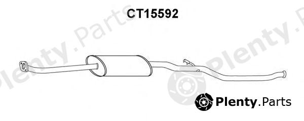  VENEPORTE part CT15592 Middle Silencer