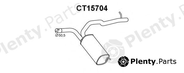  VENEPORTE part CT15704 End Silencer