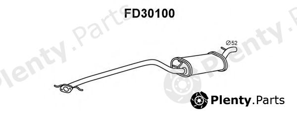  VENEPORTE part FD30100 Front Silencer
