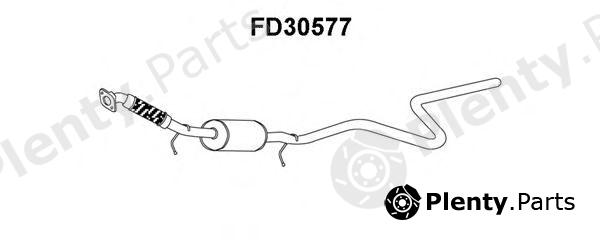  VENEPORTE part FD30577 Front Silencer