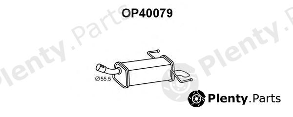  VENEPORTE part OP40079 End Silencer