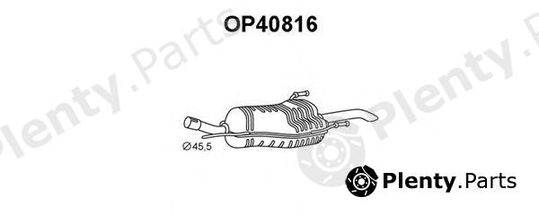  VENEPORTE part OP40816 End Silencer