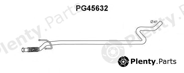  VENEPORTE part PG45632 Exhaust Pipe