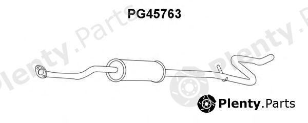  VENEPORTE part PG45763 Front Silencer