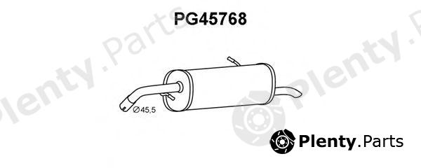  VENEPORTE part PG45768 End Silencer