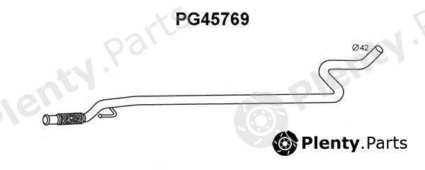  VENEPORTE part PG45769 Exhaust Pipe
