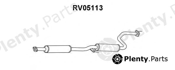  VENEPORTE part RV05113 Middle Silencer