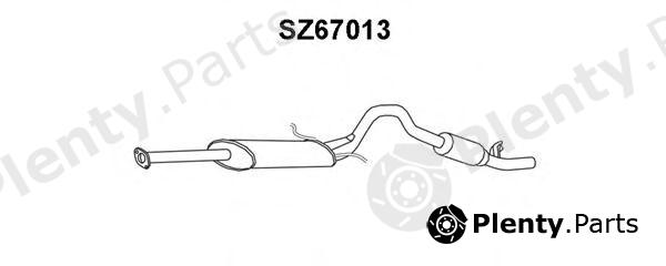  VENEPORTE part SZ67013 End Silencer