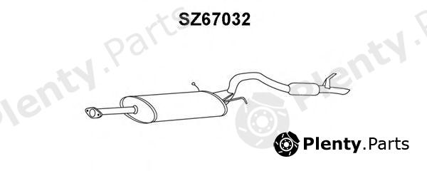 VENEPORTE part SZ67032 End Silencer
