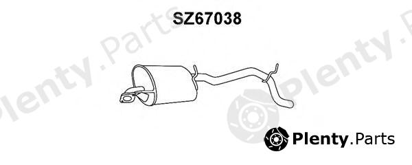  VENEPORTE part SZ67038 End Silencer