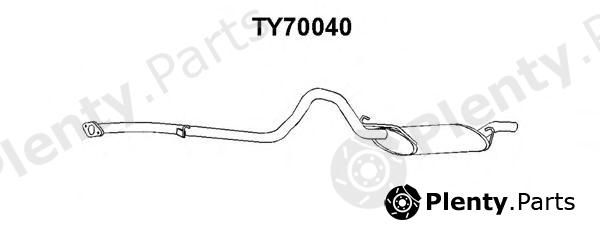  VENEPORTE part TY70040 End Silencer