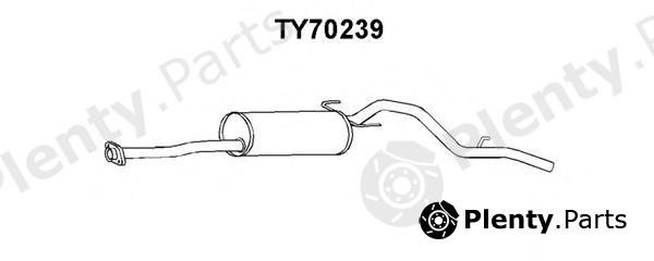  VENEPORTE part TY70239 End Silencer