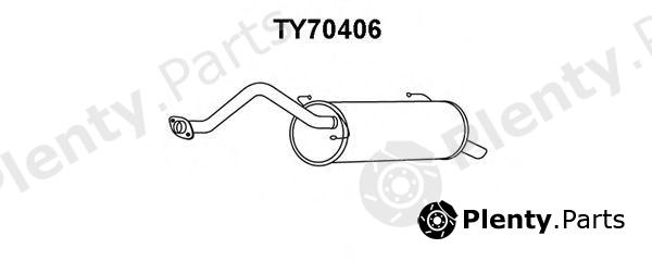  VENEPORTE part TY70448 End Silencer