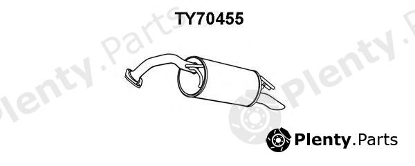  VENEPORTE part TY70455 End Silencer