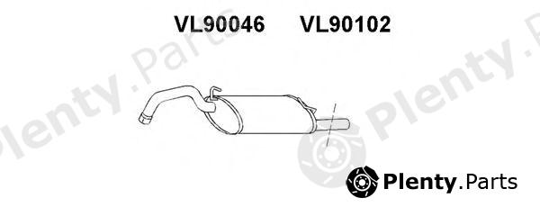  VENEPORTE part VL90046 End Silencer