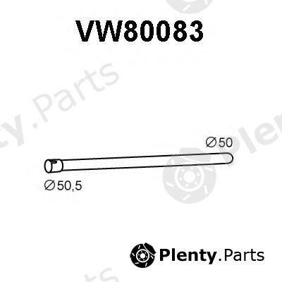  VENEPORTE part VW80083 Exhaust Pipe