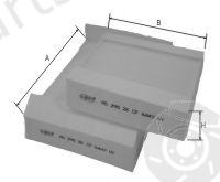  GOODWILL part AG2952KCF Filter, interior air