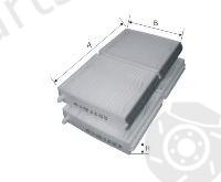  GOODWILL part AG522 Air Filter