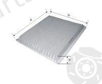  GOODWILL part AG572CF Filter, interior air