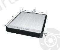  GOODWILL part AG577CF Filter, interior air