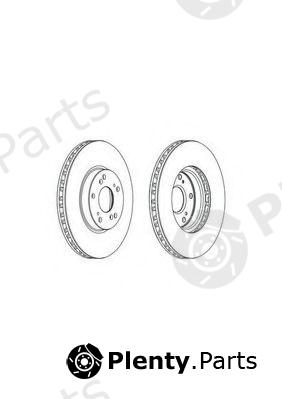  FERODO part DDF1775 Brake Disc